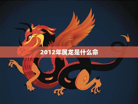 2012 年生肖|2012年属龙是什么命，12年出生五行属什么